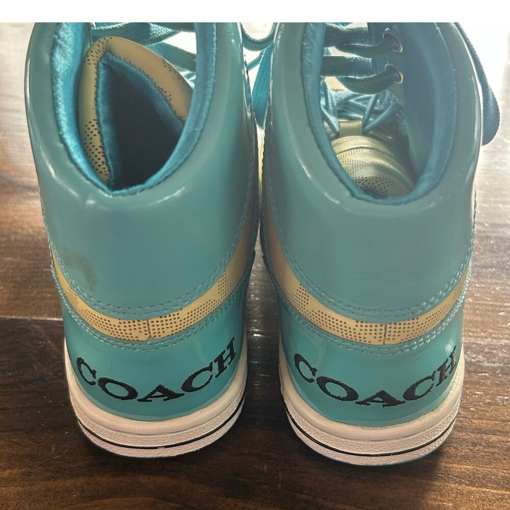 Coach Teal Performance Sneakers - Picture 7 of 11
